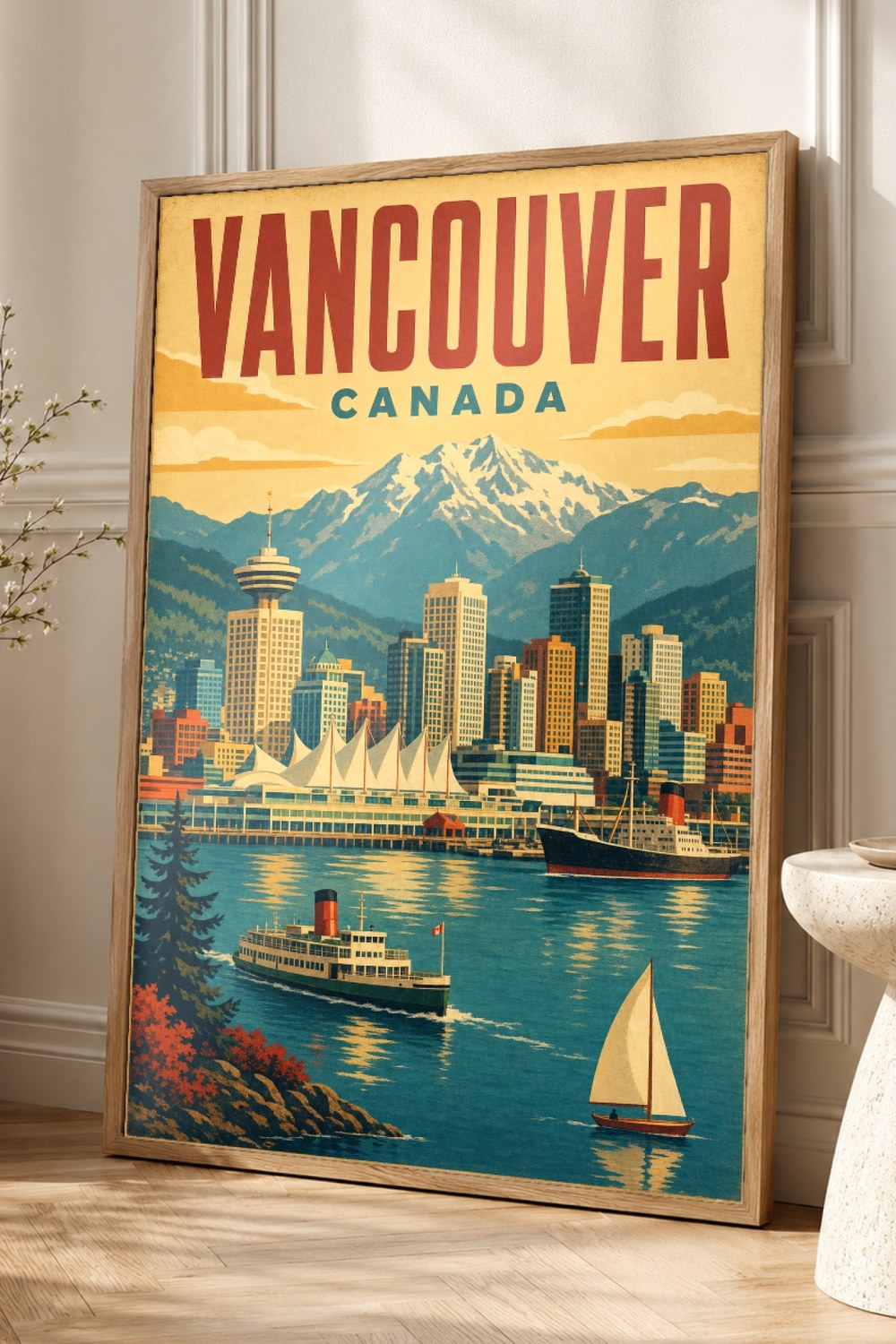 Vancouver Travel Poster