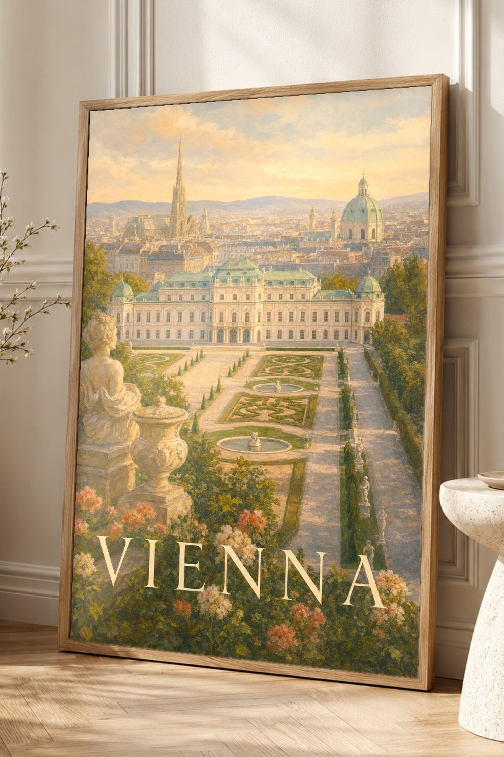 Vienna Travel Poster