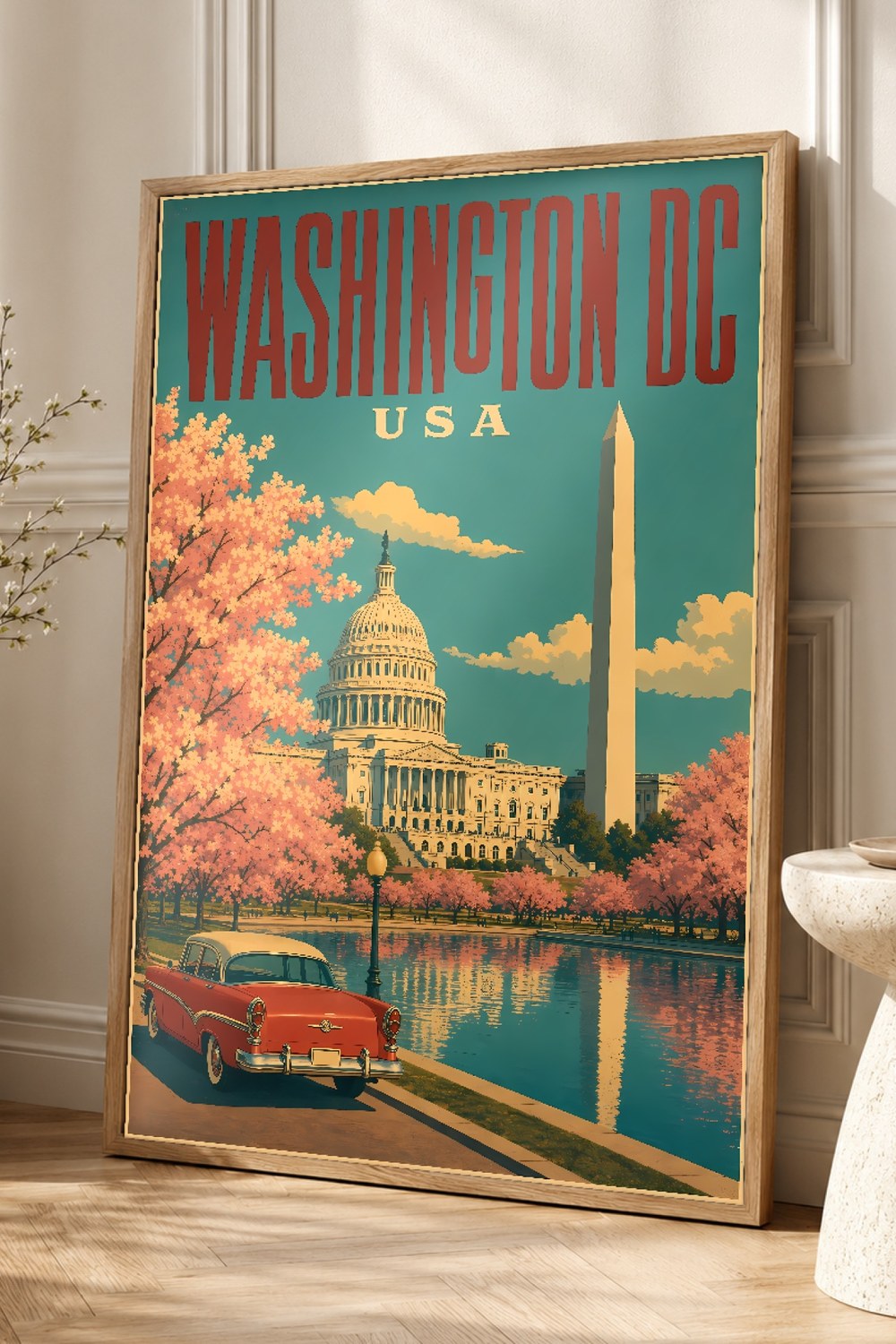 Washington Dc Usa Vintage50S