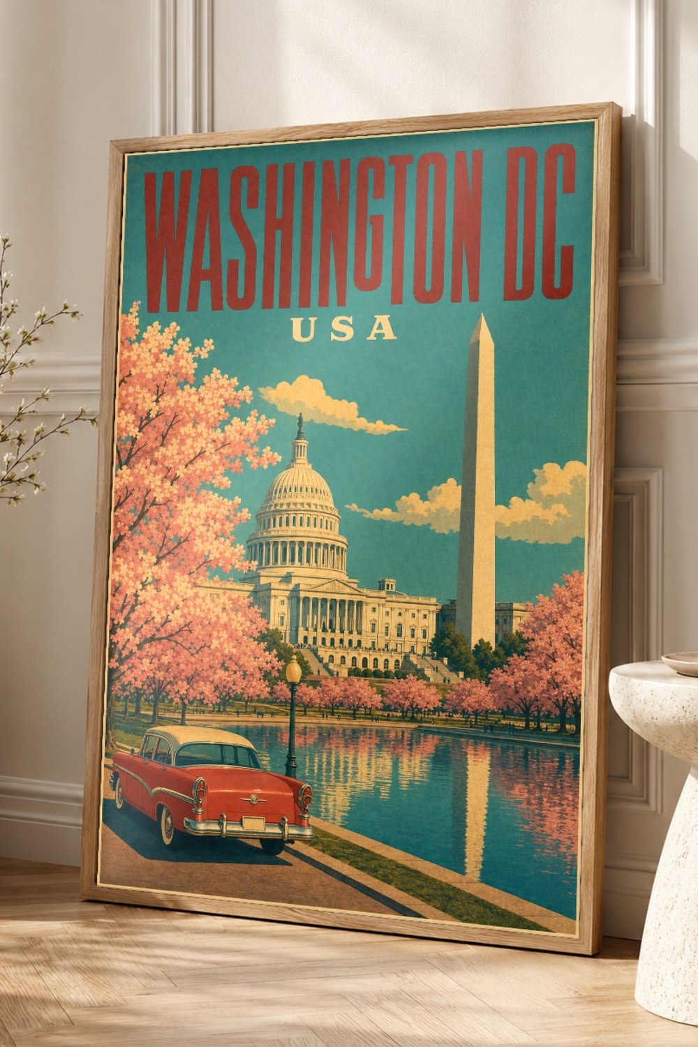 Washington DC Travel Poster