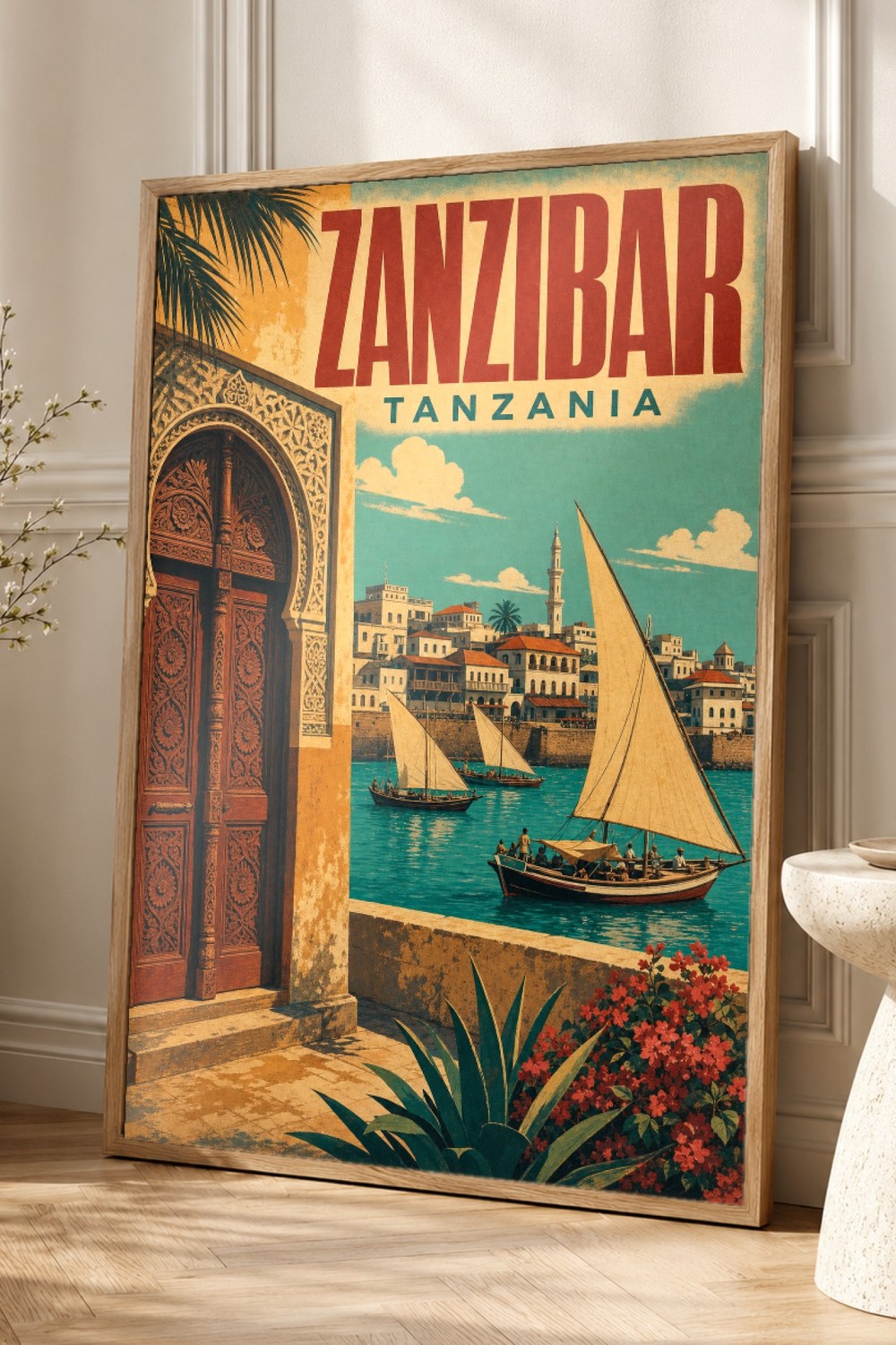 Zanzibar Travel Poster